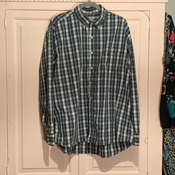 gunnison creek outfitters Shirts Mens Plaid Shirt Button Down